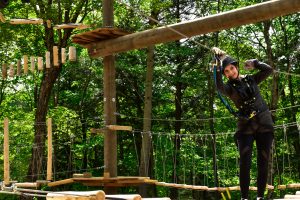 Passerelle suspendue de Divertigo